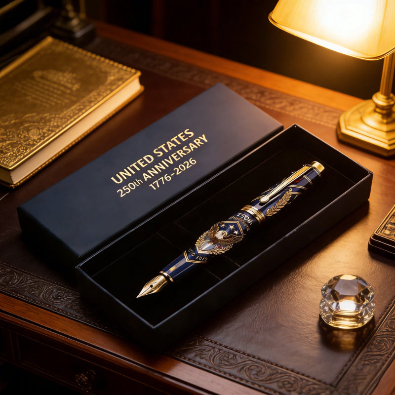 250th Anniversary Fountain Pen – Premium Stainless Steel Gift Edition