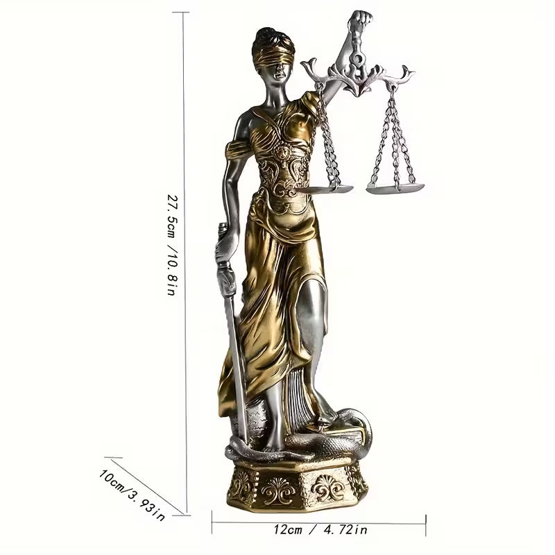 Elegant Justice Goddess Statue