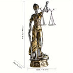 Elegant Justice Goddess Statue