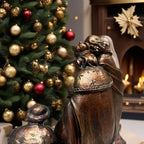 Centro de mesa para Nochebuena/Expositor de iglesia/Decoración clásica de hogar europeo/Regalo navideño cristiano/Obra de arte religiosa de coleccionista