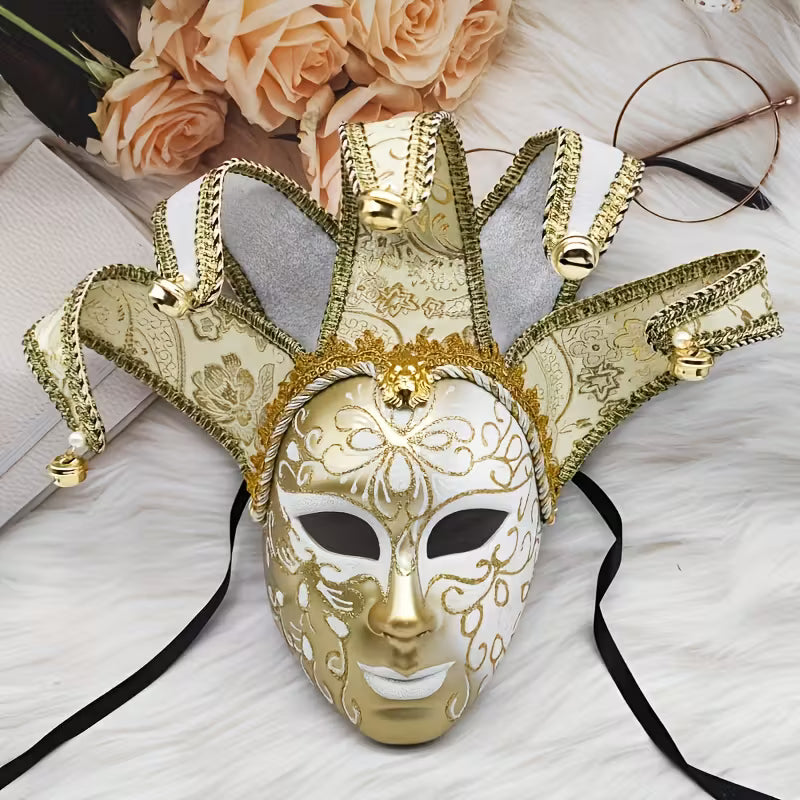 Elegant Venetian style mask