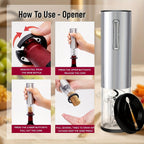 Electric Wine Opener Set