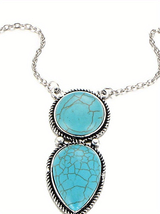 Pulsera Personalidad Bohemia Turquesa Manoplas