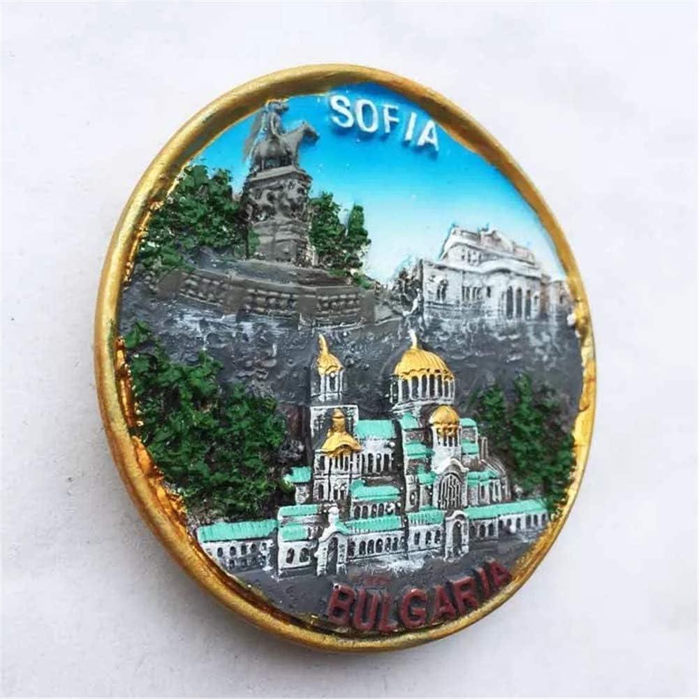 Sofia Bulgaria -handmade magnet, creative home and kitchen (Bulgaria) - World Gifts