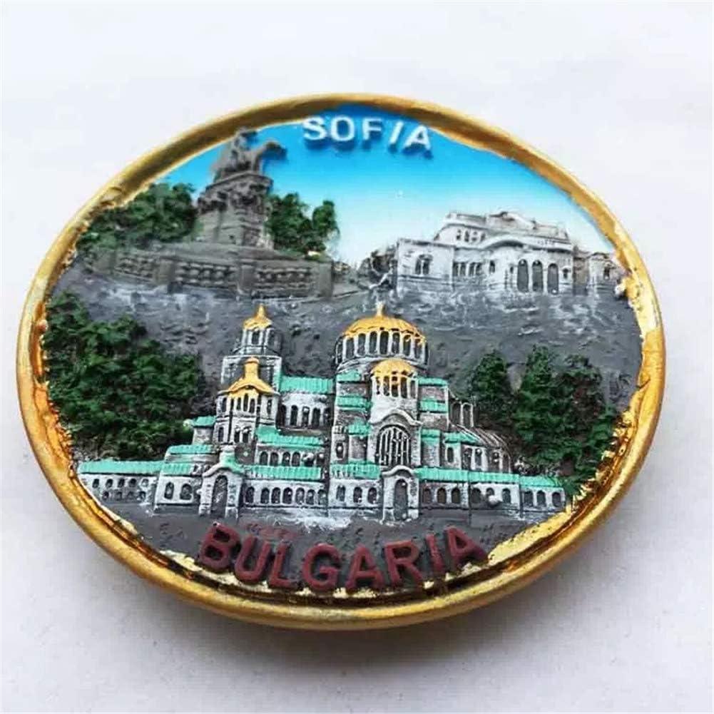 Sofia Bulgaria -handmade magnet, creative home and kitchen (Bulgaria) - World Gifts
