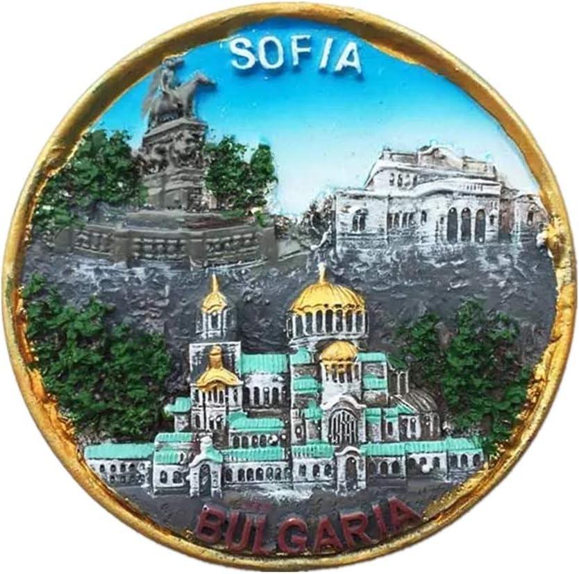 Sofia Bulgaria -handmade magnet, creative home and kitchen (Bulgaria) - World Gifts