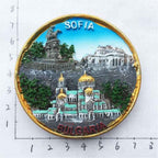 Sofia Bulgaria -handmade magnet, creative home and kitchen (Bulgaria) - World Gifts