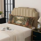 Large Vintage Garden Palace Landscape Cushion Cover