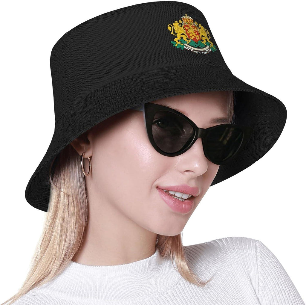 Bulgarian Bucket Hat Coat of arms . - World Gifts