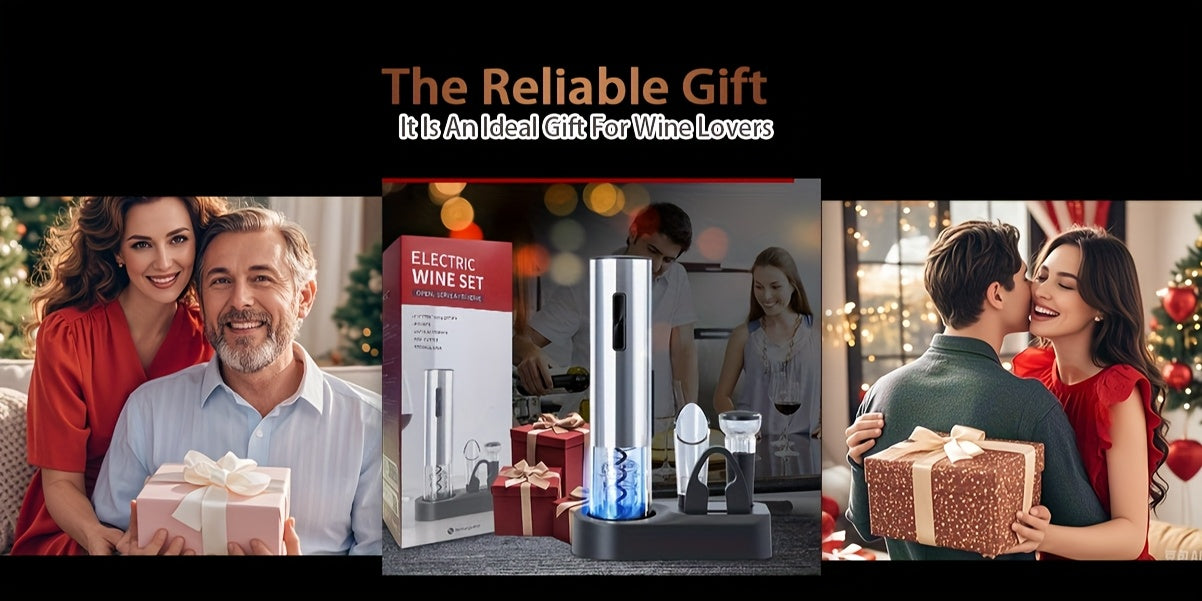 Electric Wine Opener Set