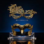 Couple Makeup Ball Mask Set