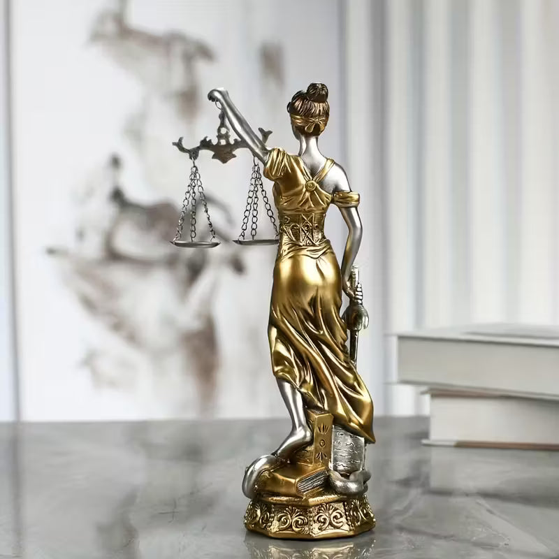 Elegant Justice Goddess Statue