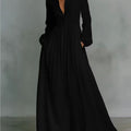 Elegante vestido camisero francés
