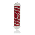 Red Modern Mezuzah - World Gifts
