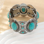 Stylish Turquoise Ethnic Bracelet – Comfortable Fit
