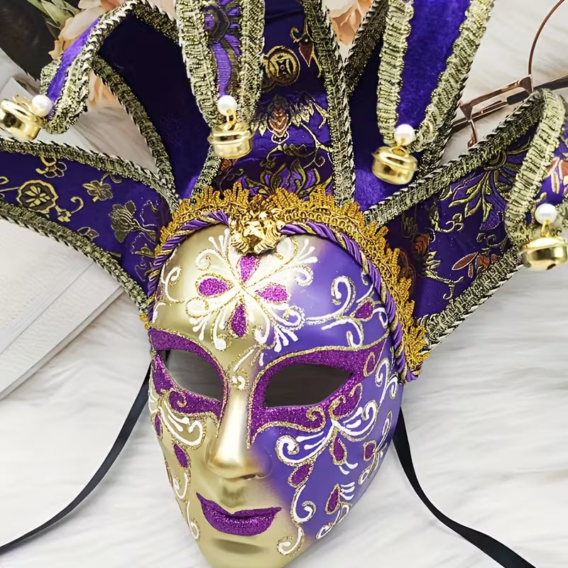 Elegant Venetian style mask