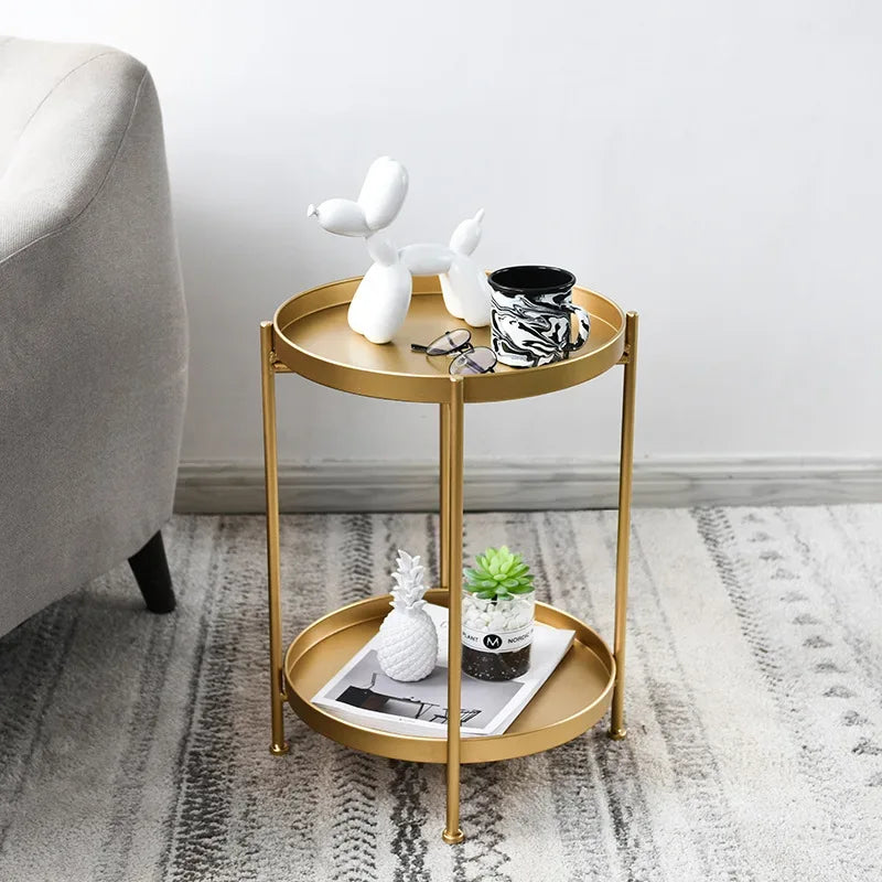 Minimalist Nordic Iron Tea Table - World Gifts