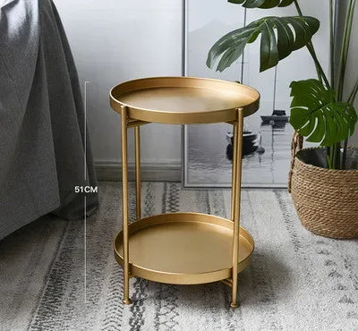 Minimalist Nordic Iron Tea Table - World Gifts