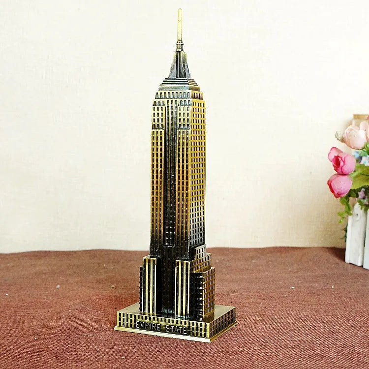 3D Metal World Landmarks Model 🌍