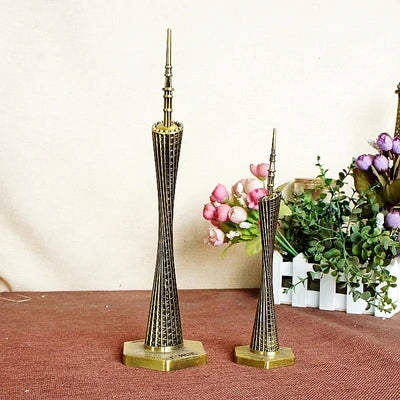 3D Metal World Landmarks Model 🌍