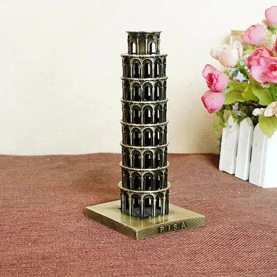 3D Metal World Landmarks Model 🌍