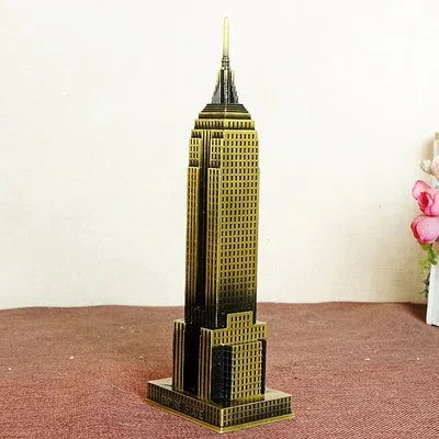 3D Metal World Landmarks Model 🌍