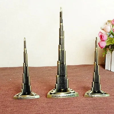 3D Metal World Landmarks Model 🌍