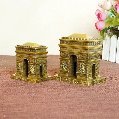 3D Metal World Landmarks Model 🌍