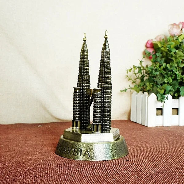 3D Metal World Landmarks Model 🌍