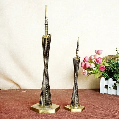 3D Metal World Landmarks Model 🌍