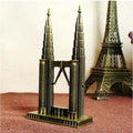 Maqueta 3D de Puntos de Referencia Mundiales de Metal 🌍