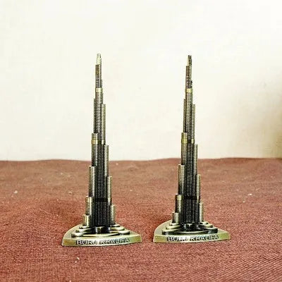 3D Metal World Landmarks Model 🌍