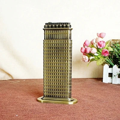 3D Metal World Landmarks Model 🌍