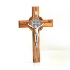 St. Benedict Cross made of olive wood - World Gifts