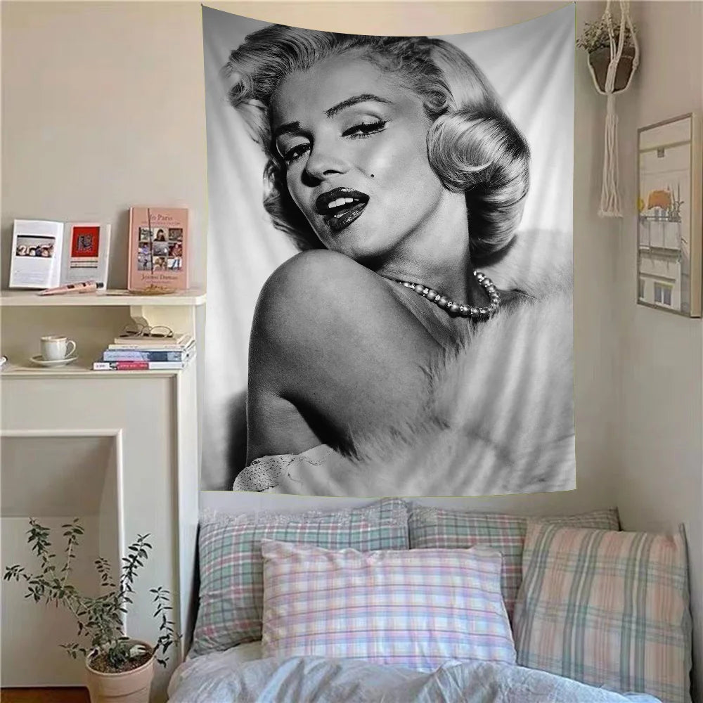 Marilyn Monroe Colorful Bohemian Tapestry – Wall Art Decor