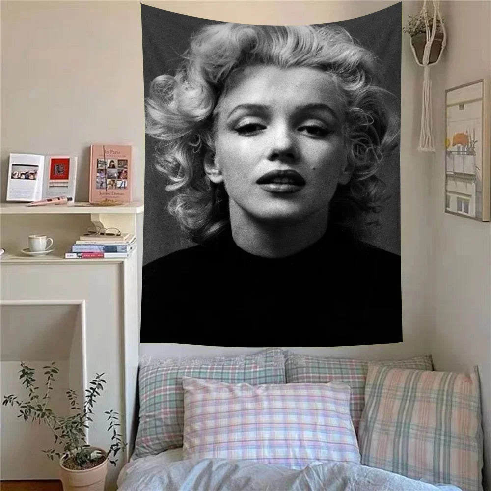 Marilyn Monroe Colorful Bohemian Tapestry – Wall Art Decor