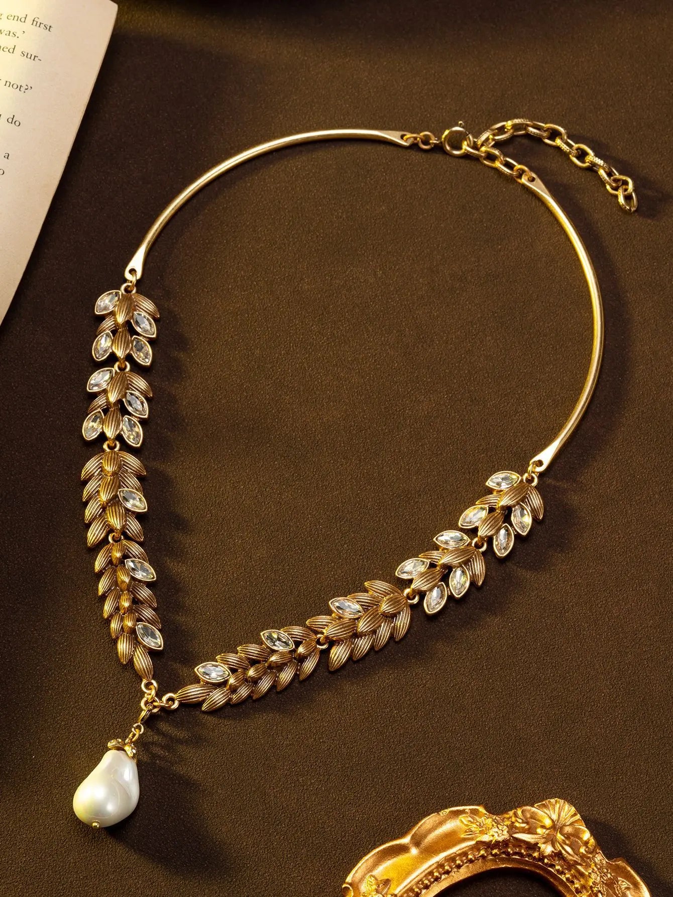 NISHIZAWA Leaf Wheat Earrings ✨