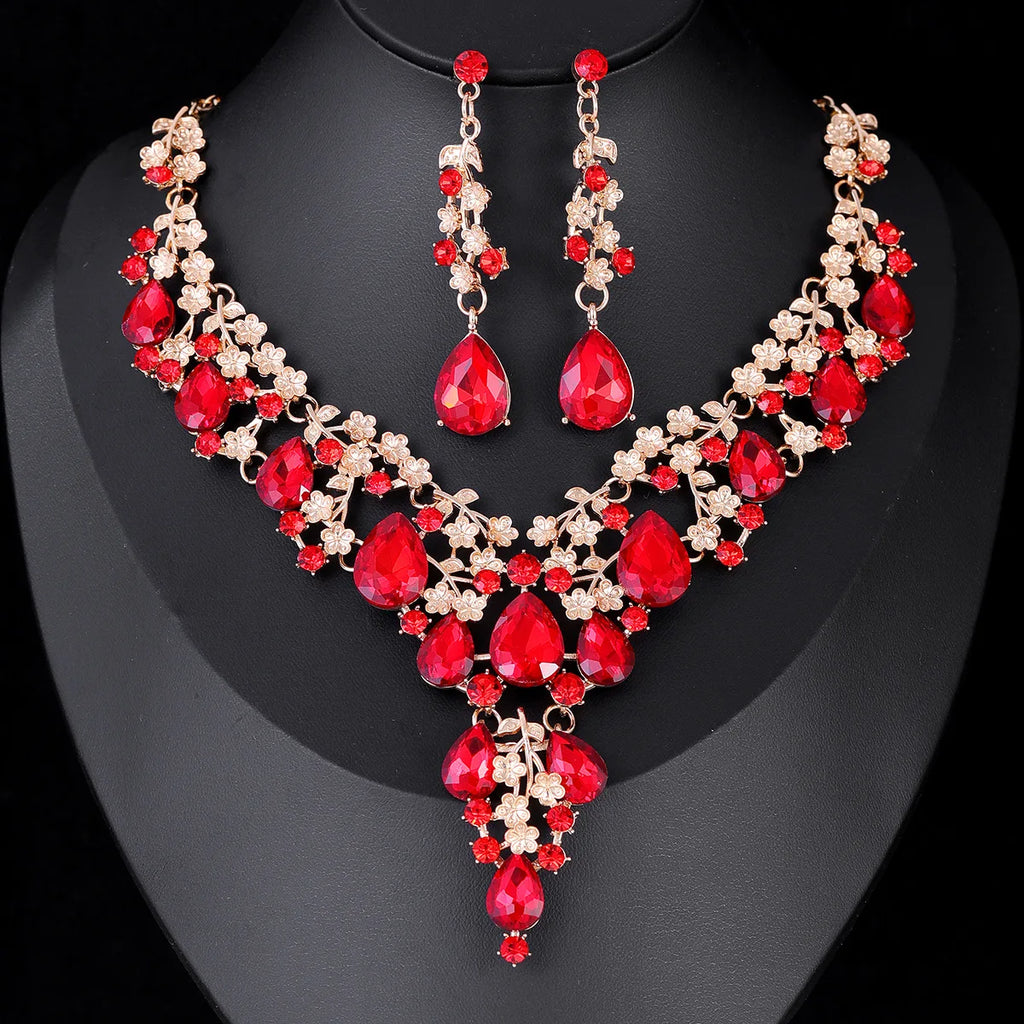 Luxury Crystal Jewelry Set ✨ (3PCS)