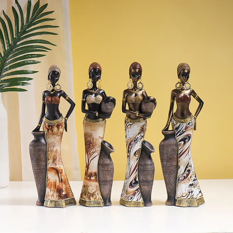 African Art Sculpture – Black Woman