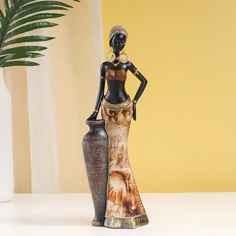 African Art Sculpture – Black Woman