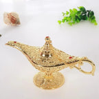 Aladdin Lamp Decorative Ornament Large European Retro Home Decoration Metal Decoration Crafts Holiday Gift - World Gifts