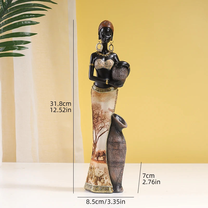 African Art Sculpture – Black Woman
