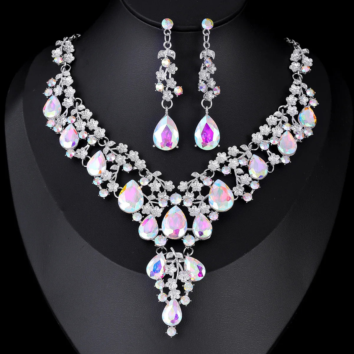 Luxury Crystal Jewelry Set ✨ (3PCS)