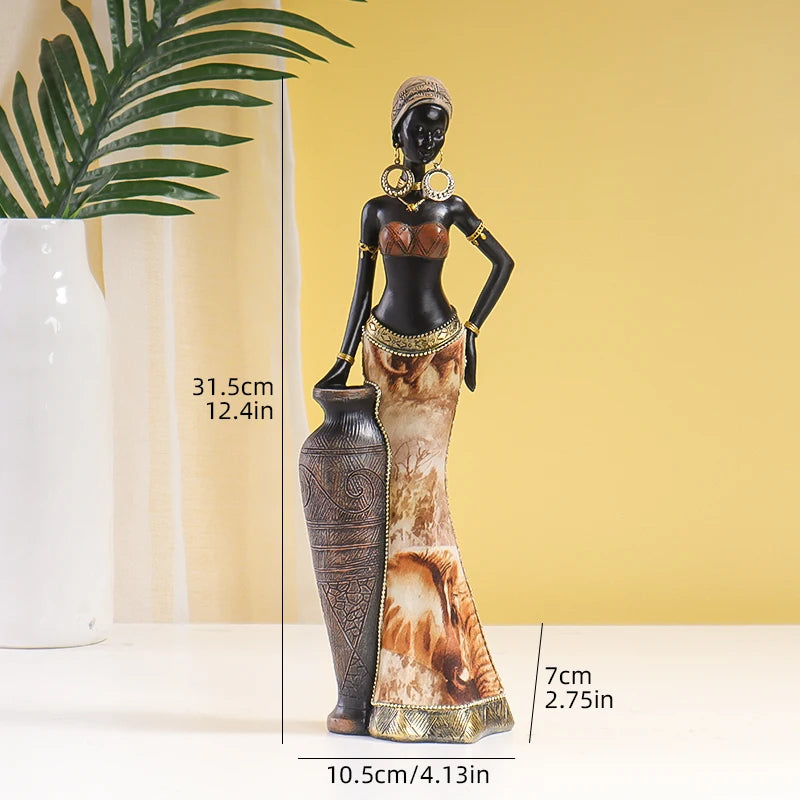 African Art Sculpture – Black Woman