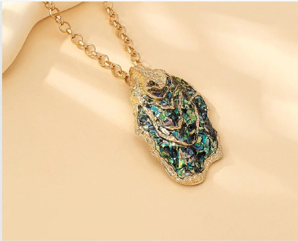 Abalone Shell Jewelry Set ✨ (2PCS)