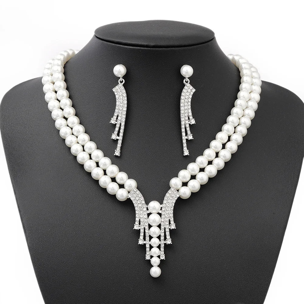 Luxury Pearl Jewelry Set ✨ (3PCS)