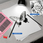 Kit profesional de dibujo de 14/26/64/126 piezas