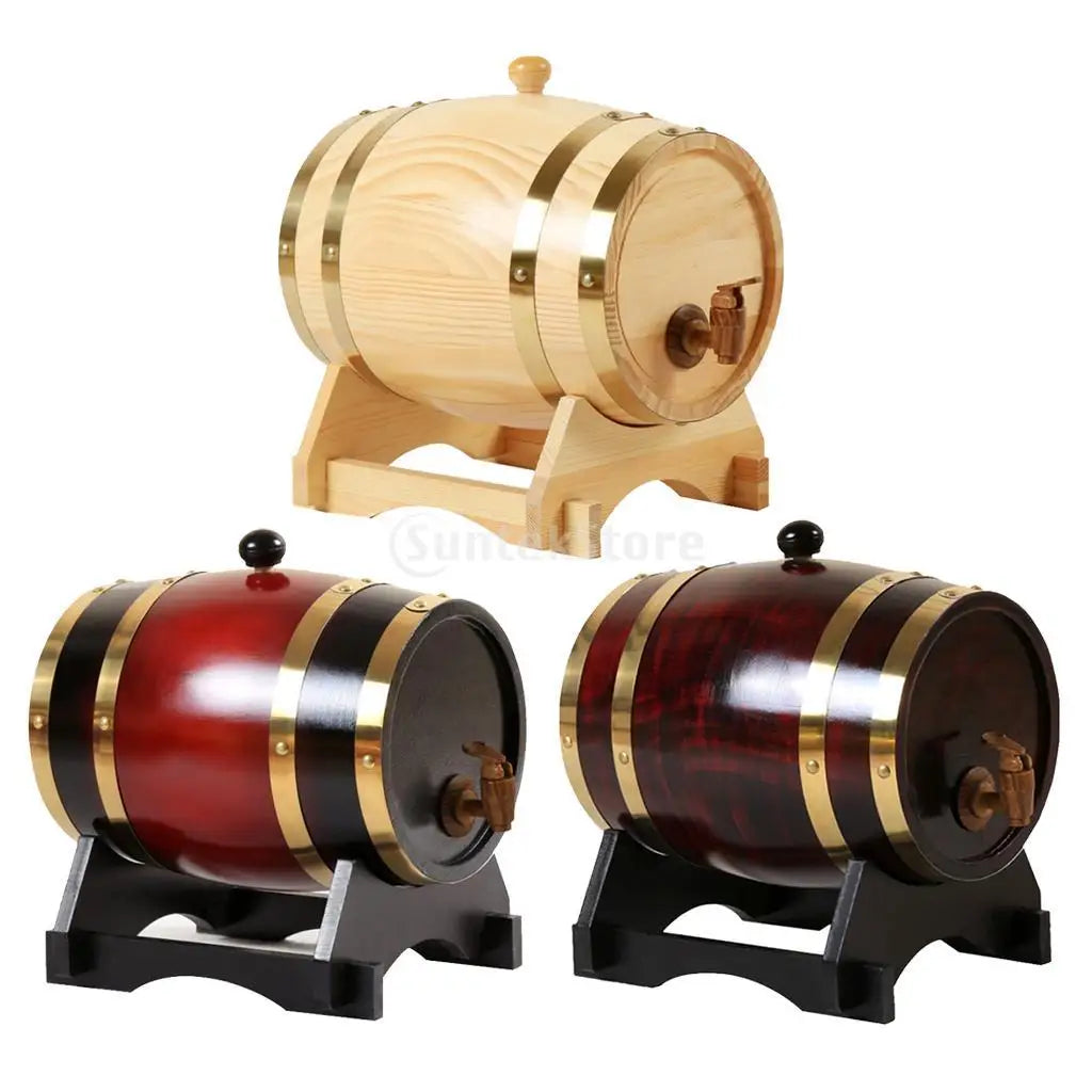 Barril de Carvalho para Vinho – Armazenamento para Vinho, Bourbon, Uísque e Destilados