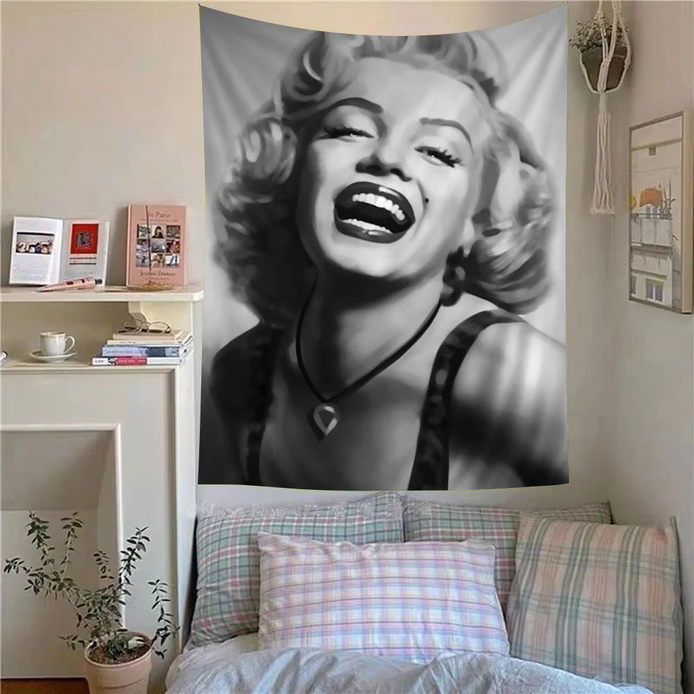 Marilyn Monroe Colorful Bohemian Tapestry – Wall Art Decor