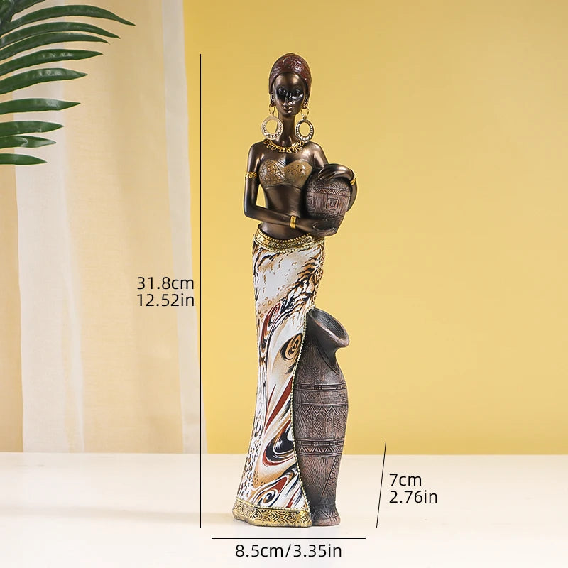 African Art Sculpture – Black Woman
